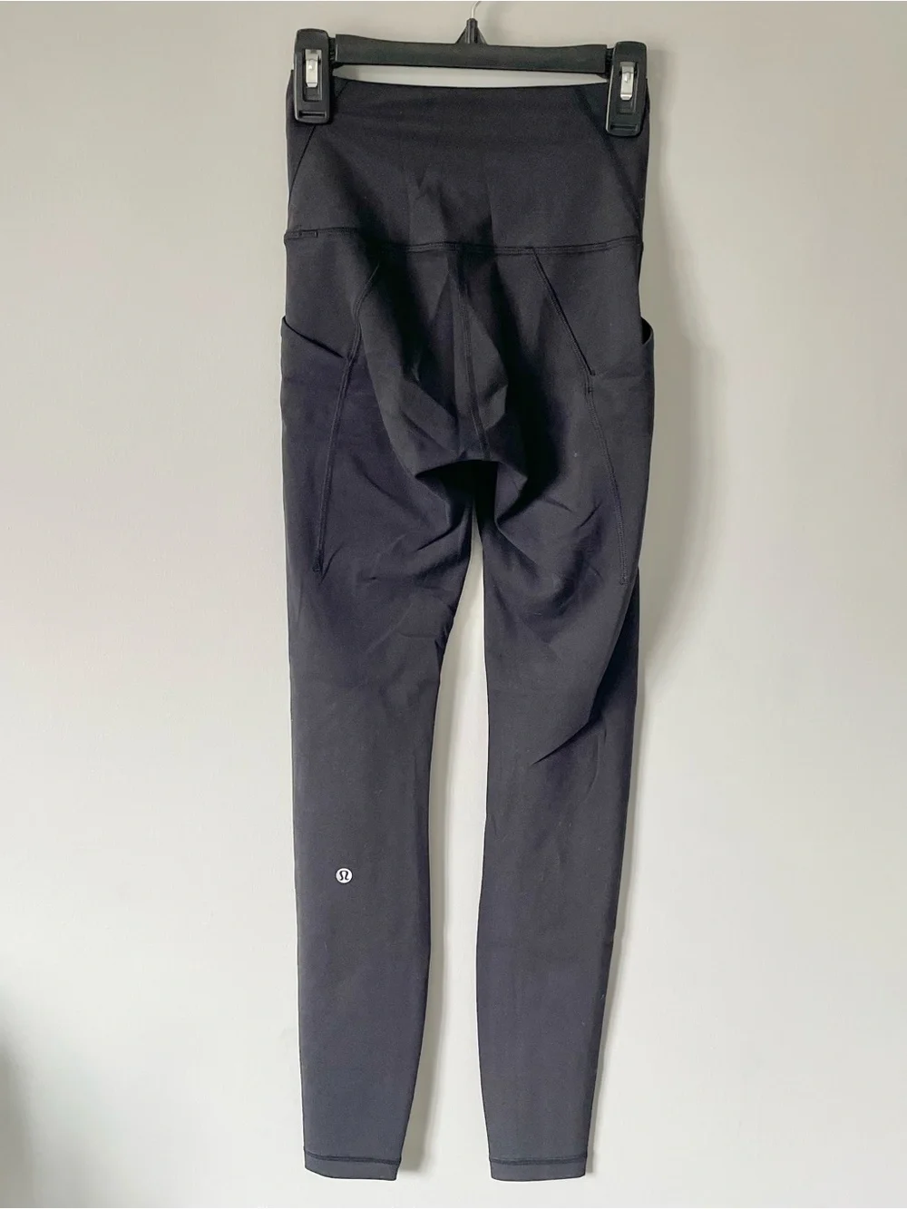 Lululemon Wunder Train Black High-Rise Leggings Pockets 28